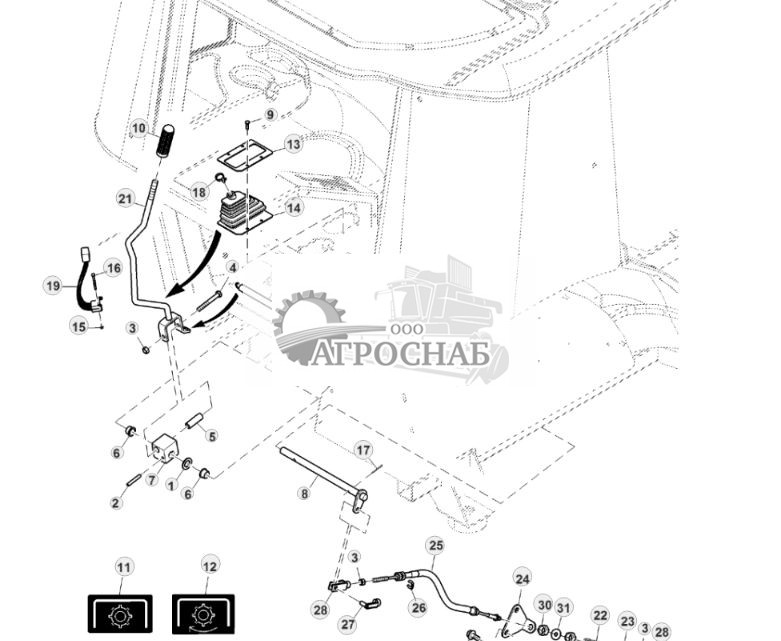 Управление задним PTO, кабина - ST798562 288.jpg